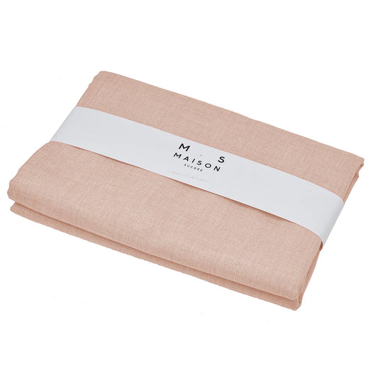 Tovaglia idrorepellente Ø155cm Rosa Cipria Maison Sucree