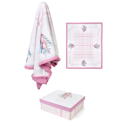 Plaid "Darling" 130x160cm Nuvole di stoffa