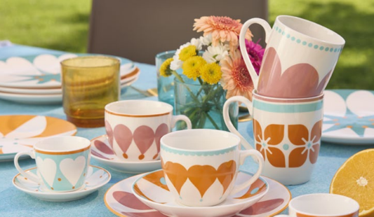 Coppia tazze mug "Madame" A. Fontebasso Tognana