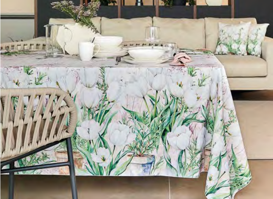 Tovaglia idrorepellente 155x225cm Primosole Maison Sucree