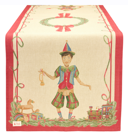 Runner Vintage Toys Nuvole di Stoffa