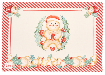 Tovaglietta americana Delicious Christmas Nuvole di Stoffa