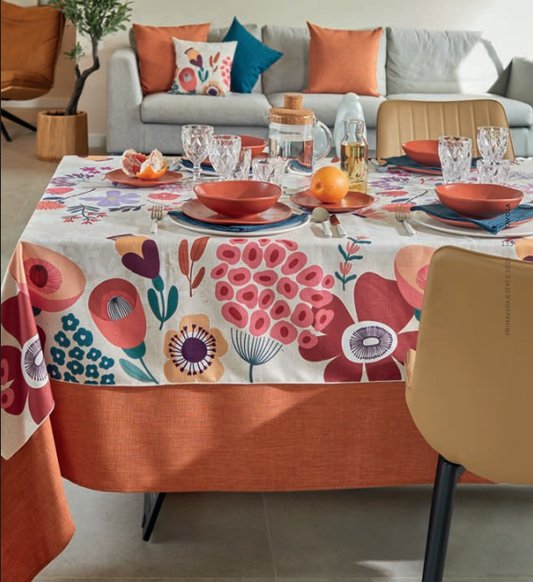 Tovaglia idrorepellente 155x355cm Boqueria Maison Sucree