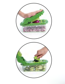 Croc Chop - tritatutto e affettatrice per verdure Ototo Phorma