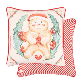 Cuscino fantasia biscottino Delicious Christmas Nuvole di Stoffa