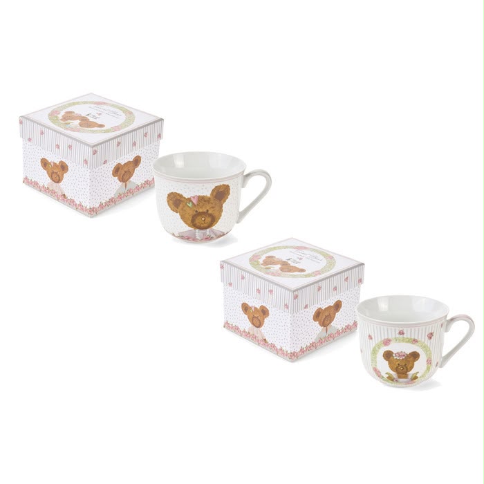 Tazza colazione "Sweet Bear" Nuvole di Stoffa