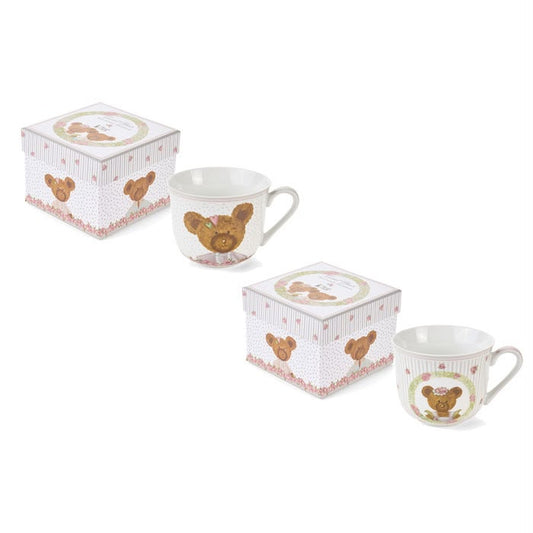 Tazza colazione "Sweet Bear" Nuvole di Stoffa