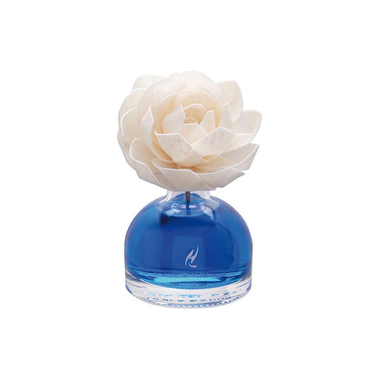 HYPNO CASA Diffusore in vetro con rosa bianca Aria di Mare 100 ml