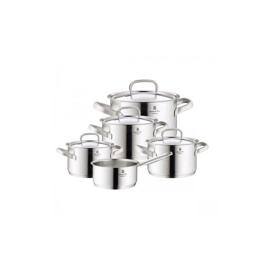 Set 5 pentole con coperchi Gourmet Plus WMF