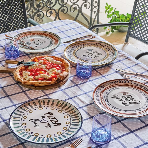 Piatto pizza tondo "Cinzia" A.Fontebasso Tognana