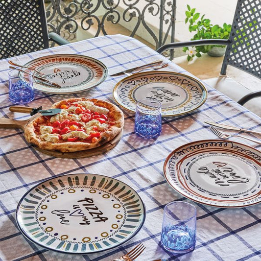 Piatto pizza tondo "Cinzia" A.Fontebasso Tognana