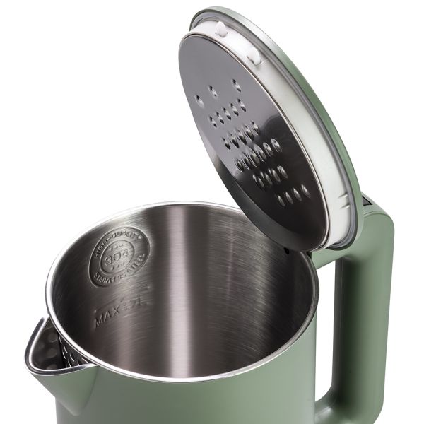 Bollitore elettrico 1,7L Verde Salvia Iridea Tognana
