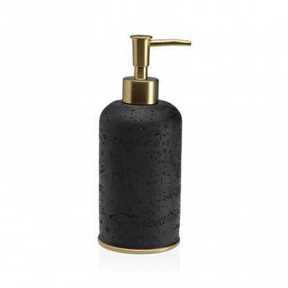 Dispenser + portaspazzolini nero