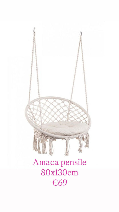 Amaca pensile bianca
