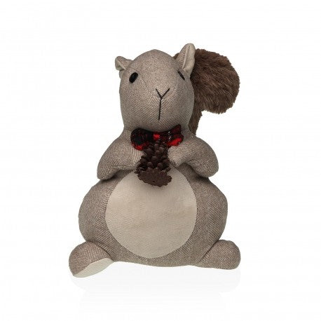 Fermaporta scoiattolo grigio