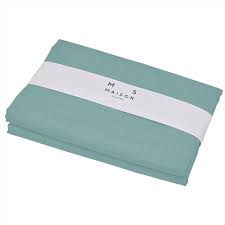 Tovaglia idrorepellente 155x265cm Turchese Maison Sucree