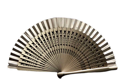 Ventaglio intarsio oro