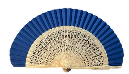 Ventaglio Japon blu