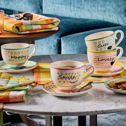 Tazza con piattino Jumbo 480cc Cozy Breakfast Andrea Fontebasso