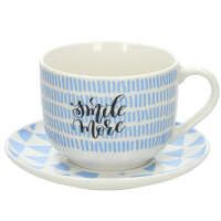 Tazza con piattino Jumbo 570 cc Cozy Breakfast Andrea Fontebasso