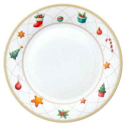 Servizio di piatti 18pz Christmas Fairy Tale Tognana