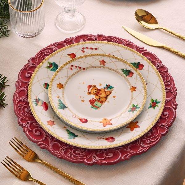 Servizio di piatti 18pz Christmas Fairy Tale Tognana