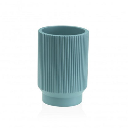 Dispenser + portaspazzolini blu