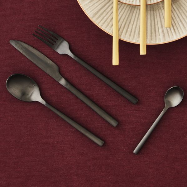 Servizio posate 24pz Matt Black Solution Andrea Fontebasso Tognana