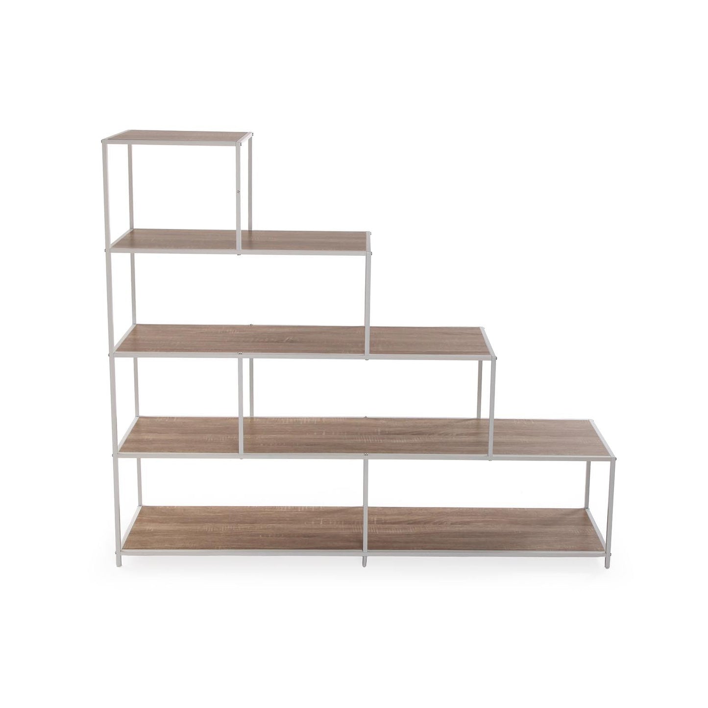 Scaffale a gradini con 4 ripiani
