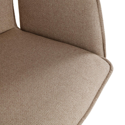 Poltroncina girevole tortora
