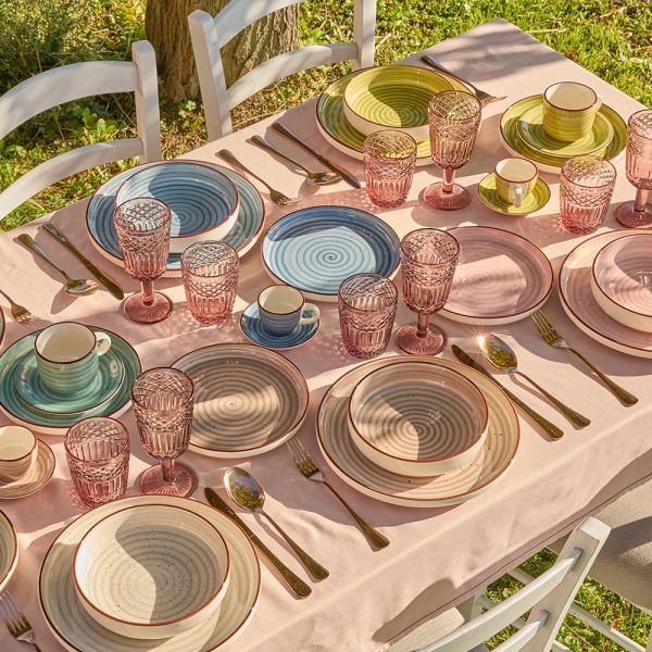Servizio Piatti Urban Pastel 18 pz Tognana