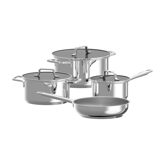 Set 7 pz pentole con coperchi Dina Berghoff