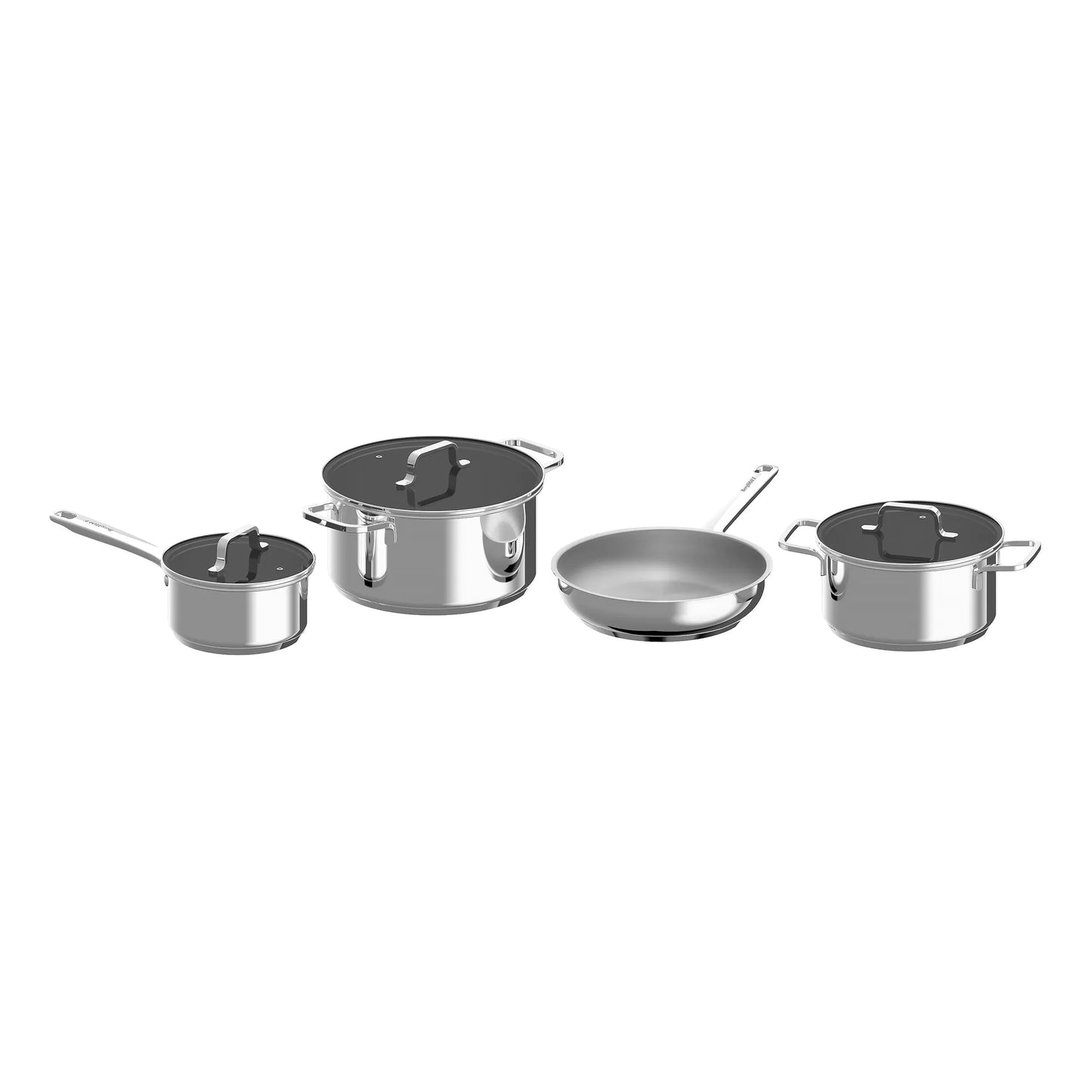 Set 7 pz pentole con coperchi Dina Berghoff